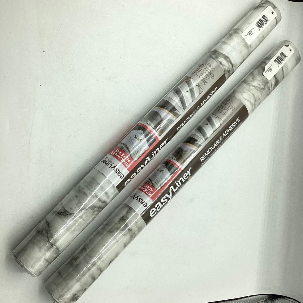 Duck Brand  EasyLliner removable adhesive shelf liner # Marble 6DT